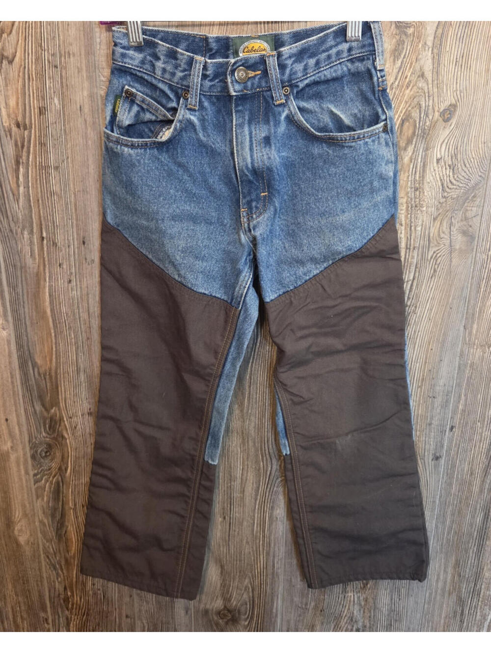 Cabela's Brush Guard Jeans Youth Sz 10 Reg (22x23) Outdoor Hunting Pants